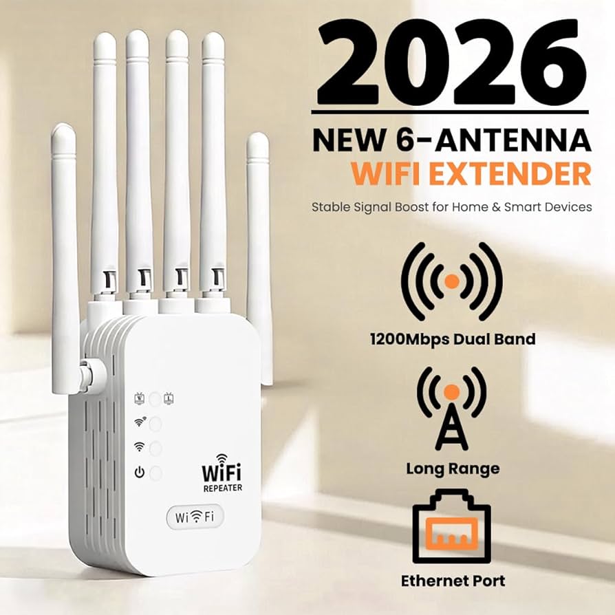 6 Antenna Wi-Fi Repeater - Image 2
